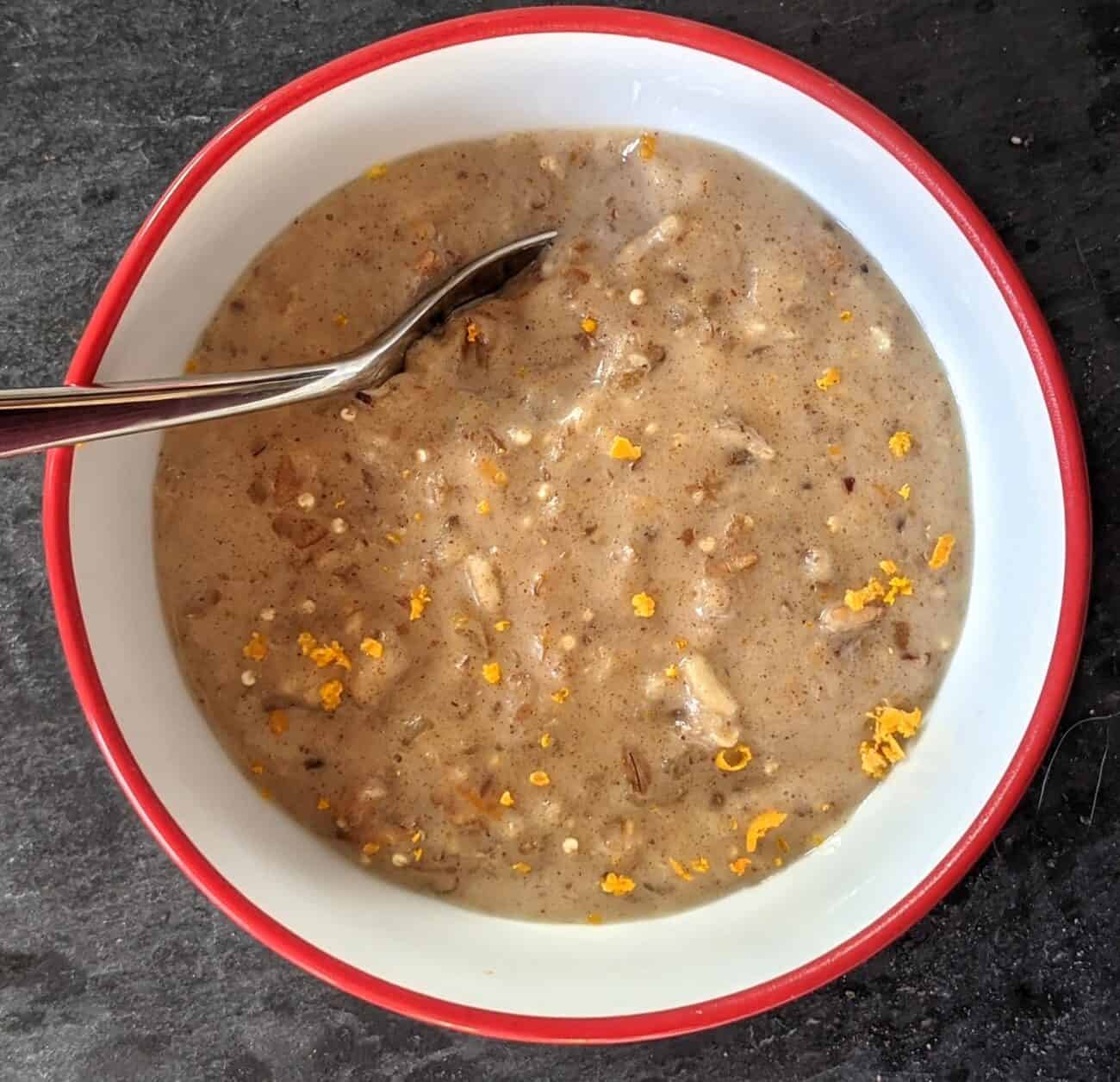 Winter Spiced Overnight Oats - Baby Led Kitchen