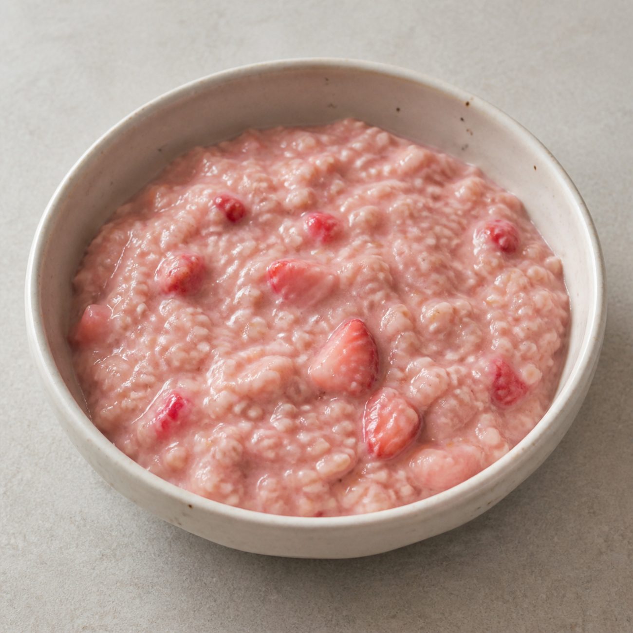 Dreamy Pink Porridge