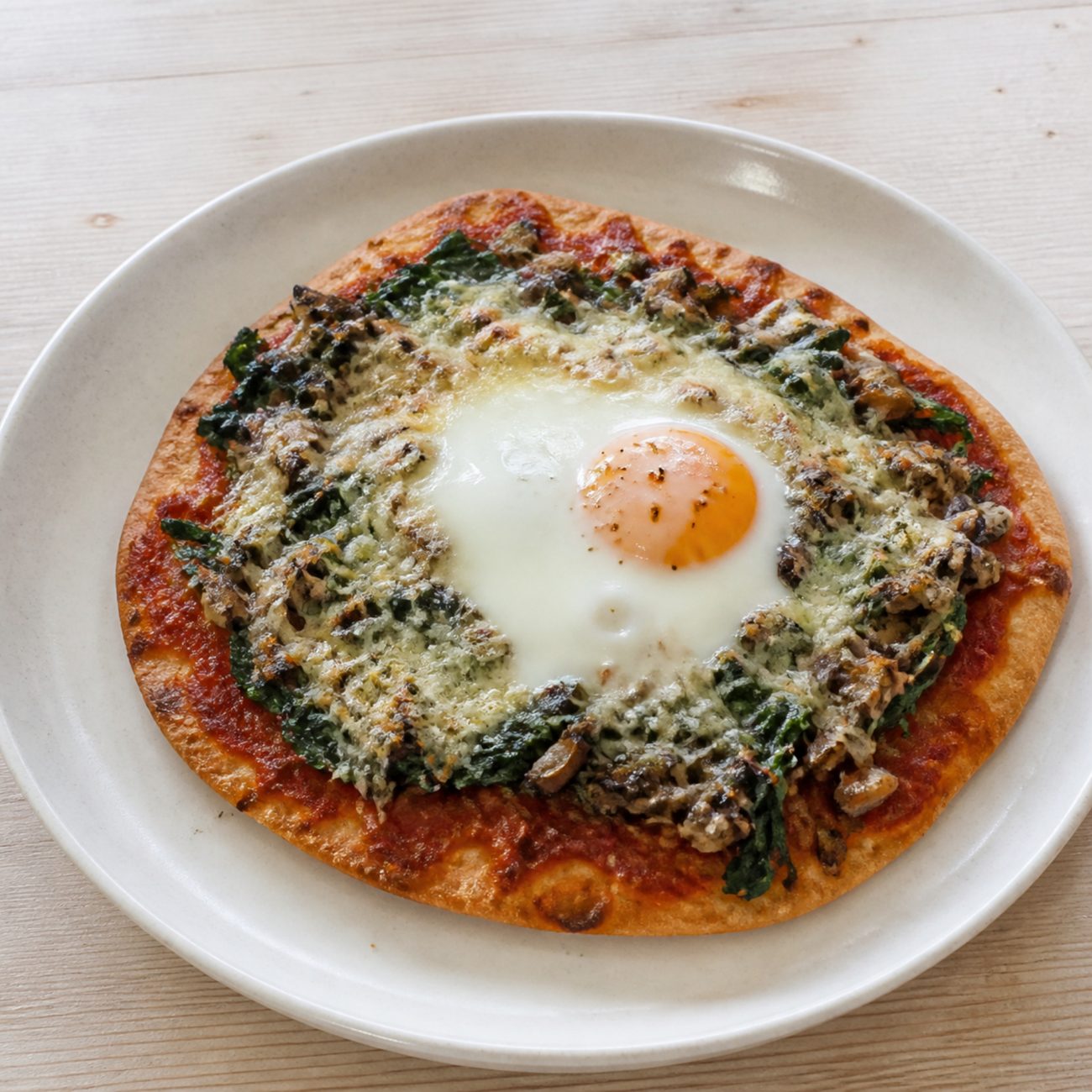 Florentine Pizza Pitta