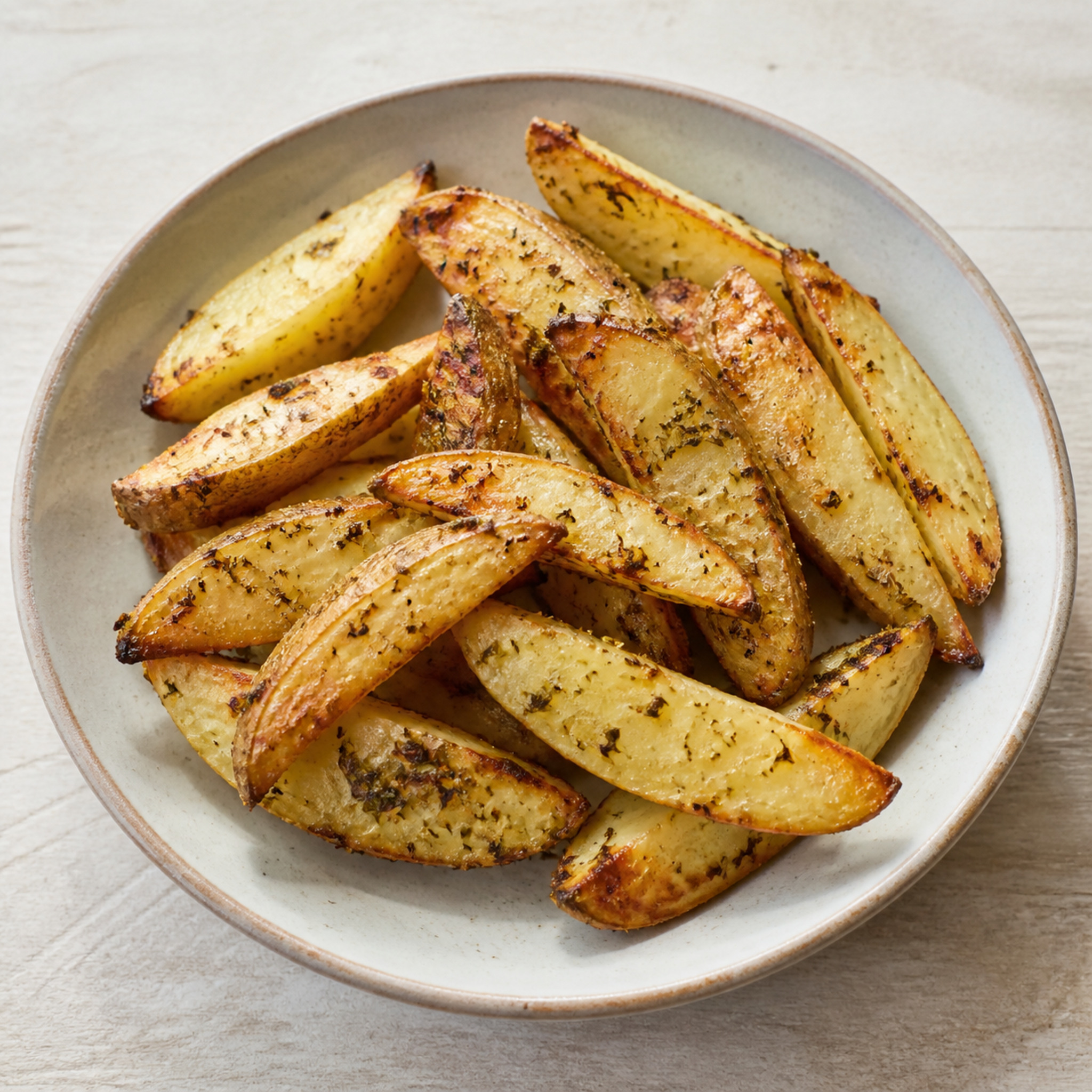 Herby Potato Wedges