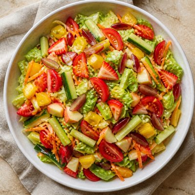 Rainbow Side Salad