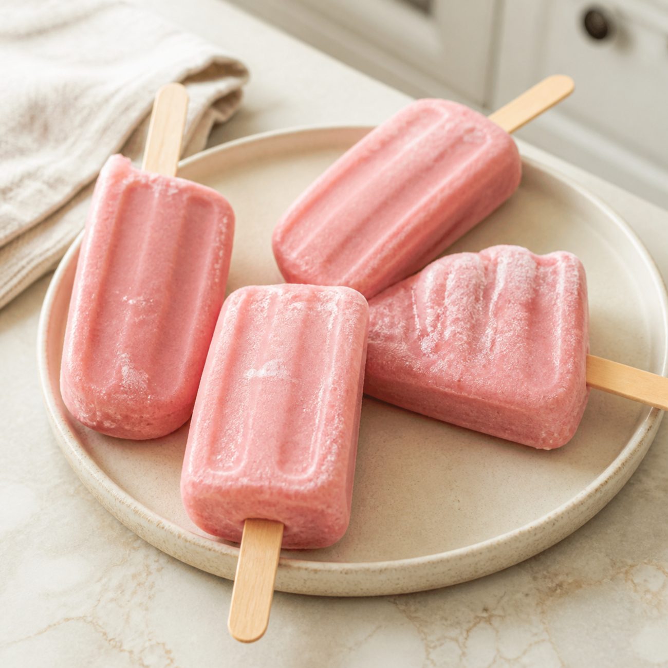 Strawberry Frozen Yoghurt