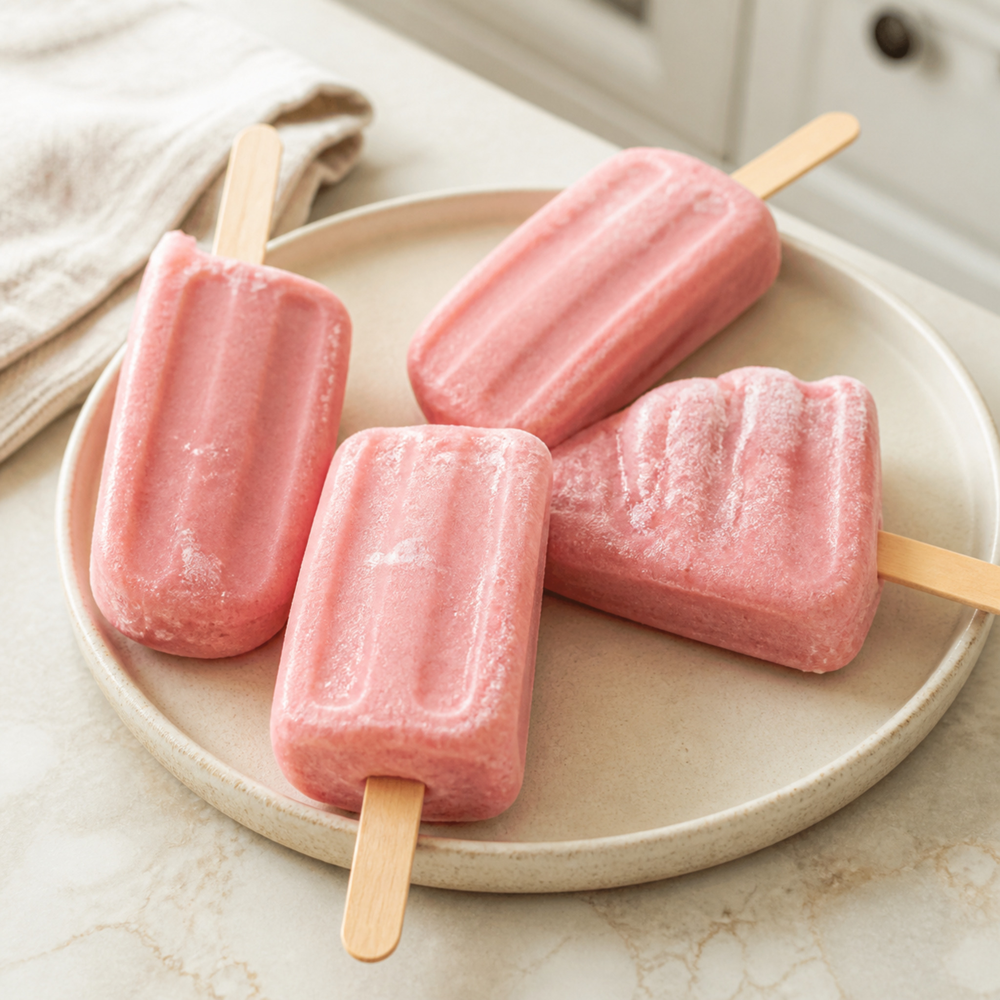 Strawberry Frozen Yoghurt