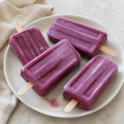 Late Summer Blackberry Lollies