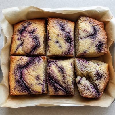 Blueberry Fromage Frais Cakes